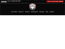 Tablet Screenshot of bulldogbootcamp.com